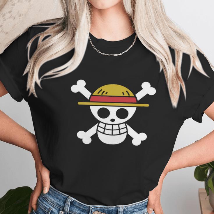 One Piece - Straw Hat Logoone Piece Collection Unisex T-Shirt Gifts for Her