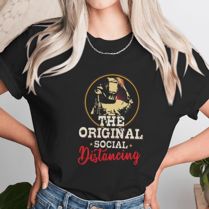 The Original Social Distancing Unisex T-Shirt Gifts for Her