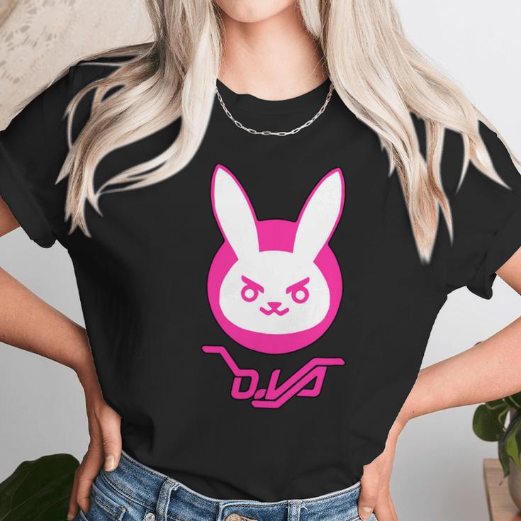 Overwatch Dva Bunny Spray Tee Shirt- Unisex T-Shirt Gifts for Her