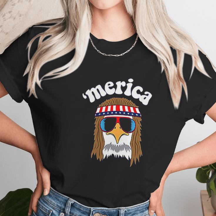 Panoware Funny Merica Unisex T-Shirt Gifts for Her