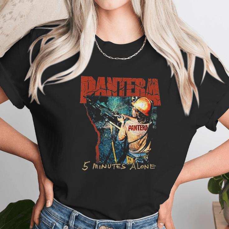 Pantera Official 5 Minutes Alone Unisex T-Shirt Gifts for Her