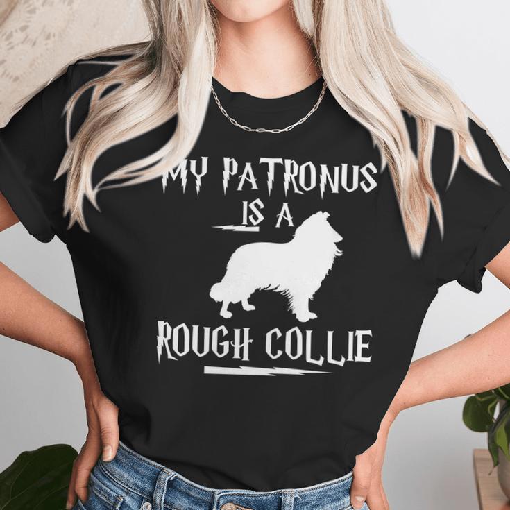 My Patronus Is A Rough Collie Dog Rough Collie Dog Unisex T-Shirt Gifts for Her