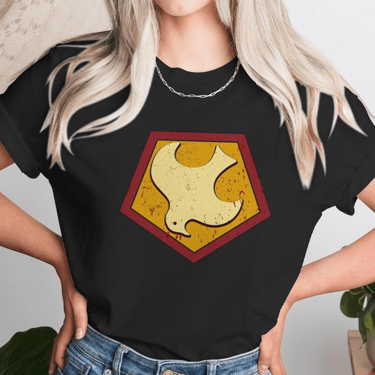 Peacemaker Superhero Emblem Unisex T-Shirt Gifts for Her