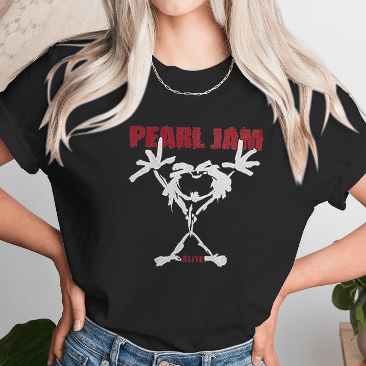 Pearl Jam Stick Black Unisex T-Shirt Gifts for Her