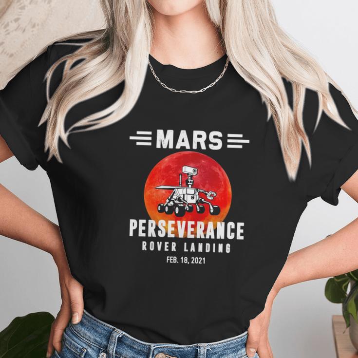 Perseverance Mars Rover Landing 2020 2021 Space Unisex T-Shirt Gifts for Her