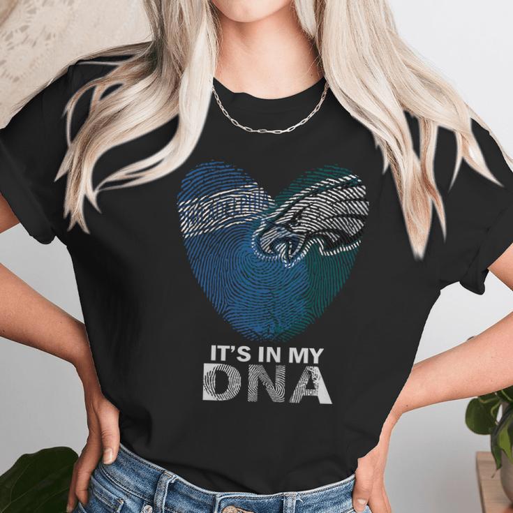 Philadelphia Eages Its In My Dna Tshirt Unisex T-Shirt Gifts for Her