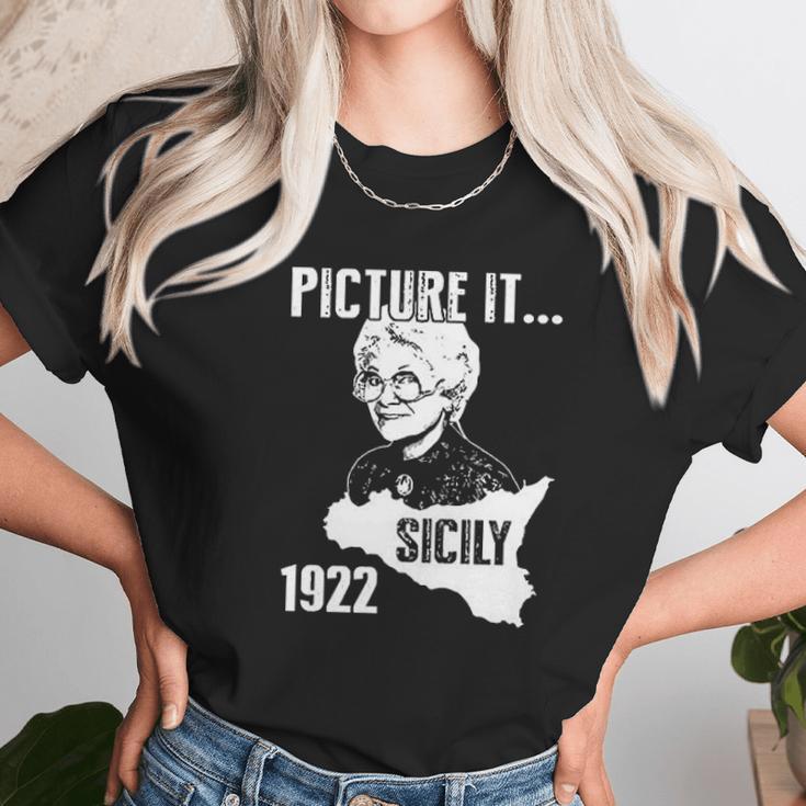 Picture It Sicily 1922 Golden Girls Unisex T-Shirt Gifts for Her