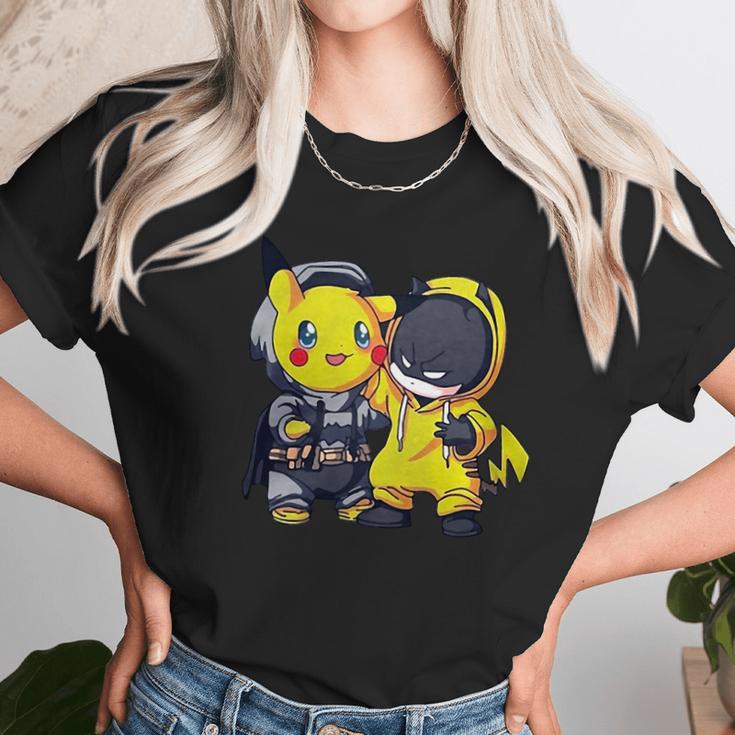 Pikachu And Batman Unisex T-Shirt Gifts for Her