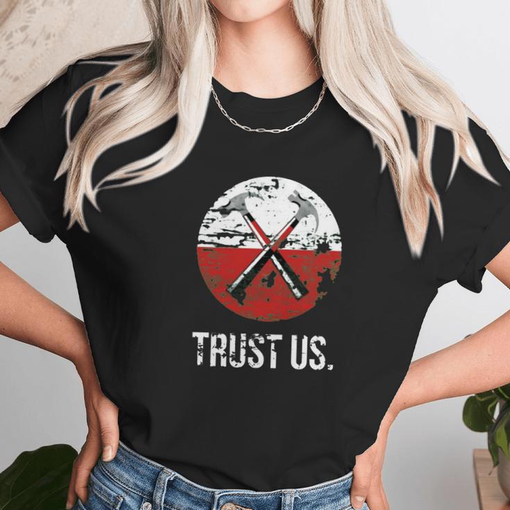 Pink Floyd Trust Us WornShirt Unisex T-Shirt Gifts for Her