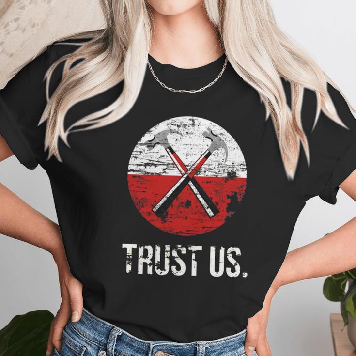 Pink Floyd Trust Us Worn Unisex T-Shirt Gifts for Her