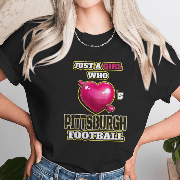 Pittsburgh Football Retro Vintage Pennsylvania Steele Unisex T-Shirt Gifts for Her