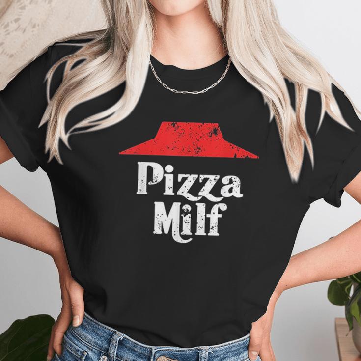 Pizza Milf Unisex T-Shirt Gifts for Her