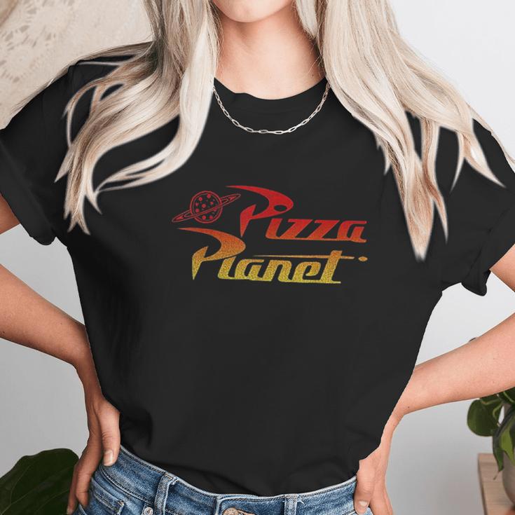 Pizza Planet Gradient Unisex T-Shirt Gifts for Her