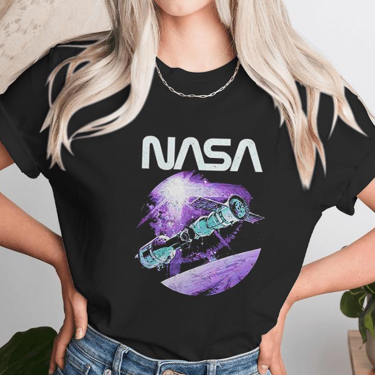 Popfunk Nasa Space Station Unisex T-Shirt Gifts for Her