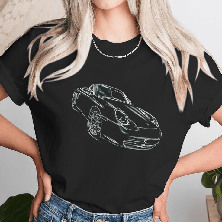 Porsche Boxster Unisex T-Shirt Gifts for Her