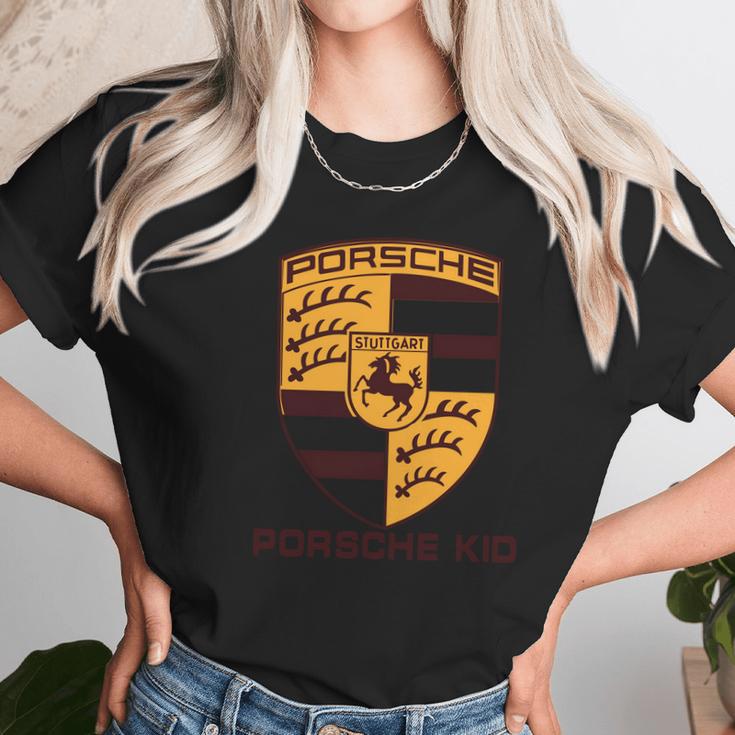 Porsche Kid Unisex T-Shirt Gifts for Her