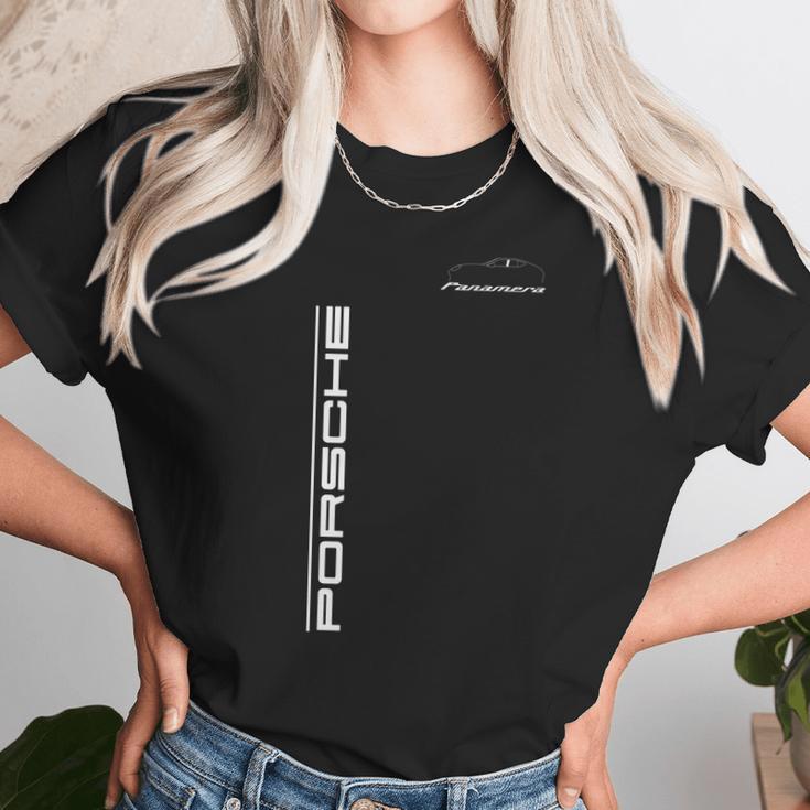 Porsche Panamera Side Unisex T-Shirt Gifts for Her