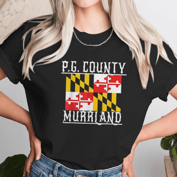 Prince Georges Maryland Murrland Dmv Gogo County Rep Unisex T-Shirt Gifts for Her