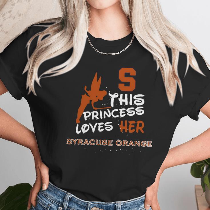 This Princess Loves Her Syracuse Orange Unisex T-Shirt Gifts for Her