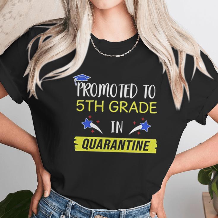 Promoted To 5Th Grade In Social Distancing Unisex T-Shirt Gifts for Her