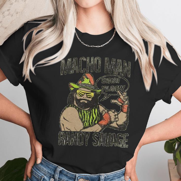 Randy Macho Man Savage Oh Yeah Graphic Unisex T-Shirt Gifts for Her