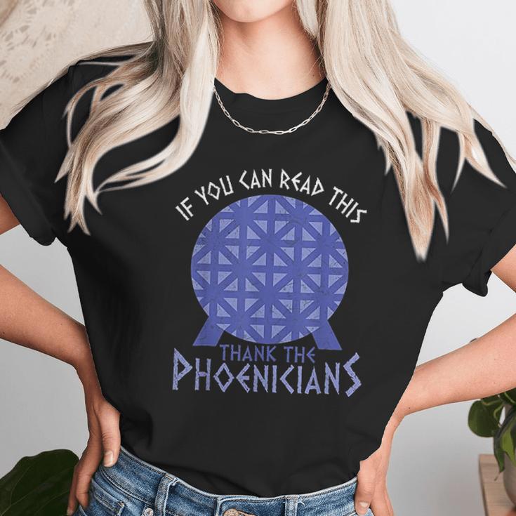 If You Can Read This Thank The Phoenicians Unisex T-Shirt Gifts for Her