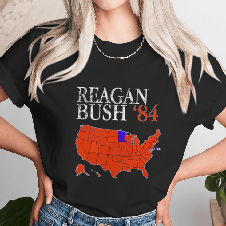 Reagan Bush 1984 Unisex T-Shirt Gifts for Her