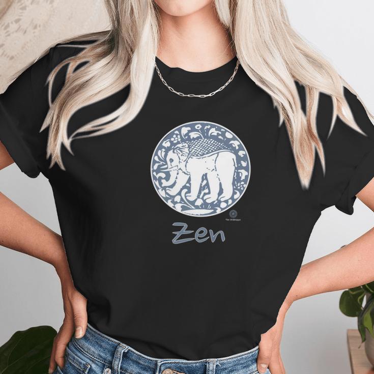 Regal Medieval Elephant Zen By The Arabesque Unisex T-Shirt Gifts for Her