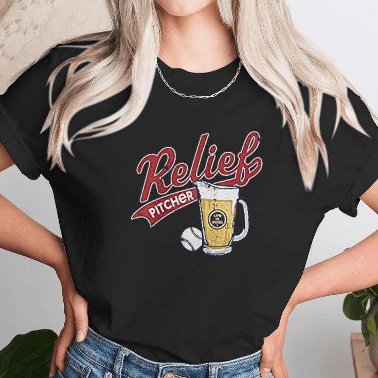 Relief Pitcher Unisex T-Shirt Gifts for Her