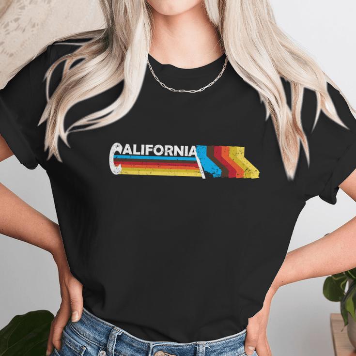 Retro California Colorful Logo Unisex T-Shirt Gifts for Her