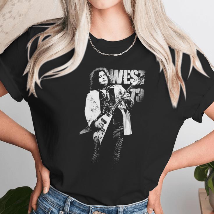 Retro Graphic Leslie West 73 Art Unisex T-Shirt Gifts for Her