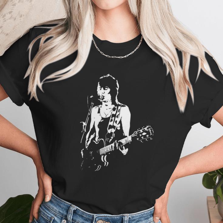 Retro Graphic Ronnie Wood Art Unisex T-Shirt Gifts for Her