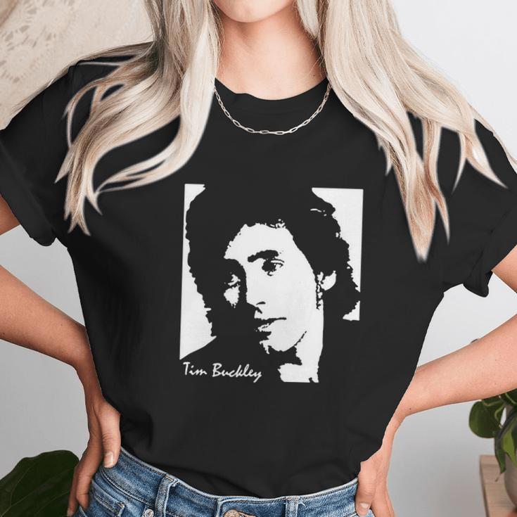 Retro Graphic Tim Buckley Art Unisex T-Shirt Gifts for Her