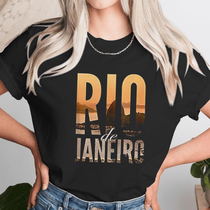 Rio De Janeiro Brazil Brazilian Unisex T-Shirt Gifts for Her