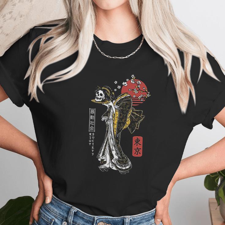 Riot Society Embroidered Fashion Unisex T-Shirt Gifts for Her