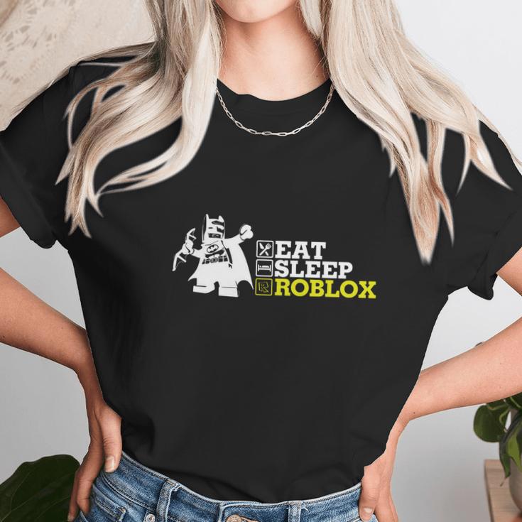 RobloxShirt Eat Sleep Roblox Repeat Unisex T-Shirt Gifts for Her