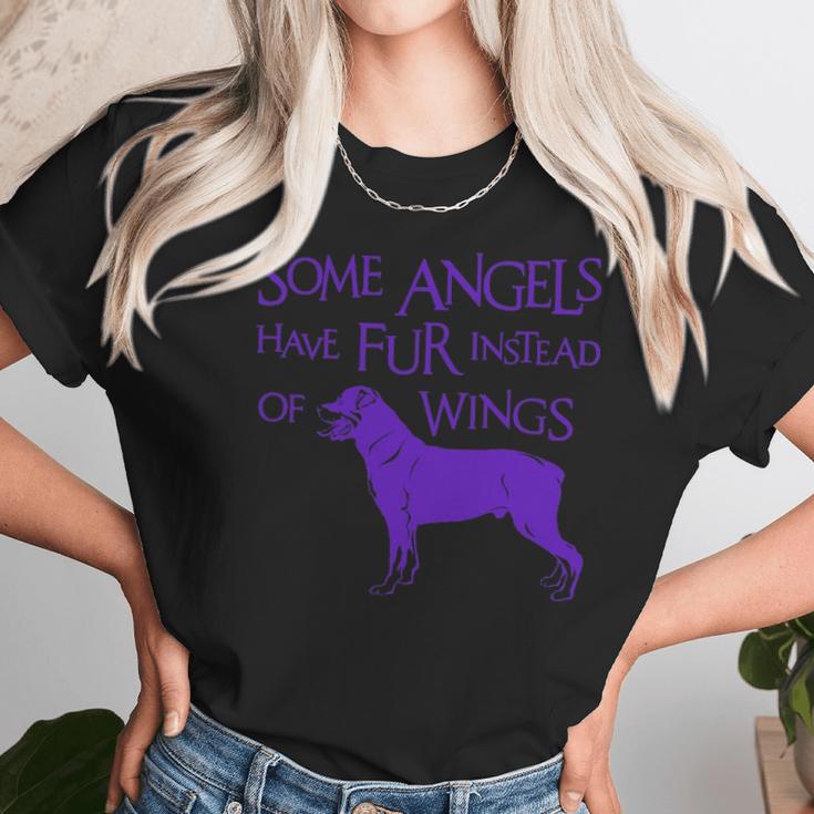 Rottweiler Angel Long Sleeve Unisex T-Shirt Gifts for Her