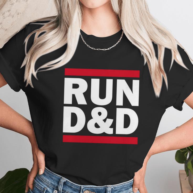 Run Dungeons And Dragons T-Shirt Unisex T-Shirt Gifts for Her