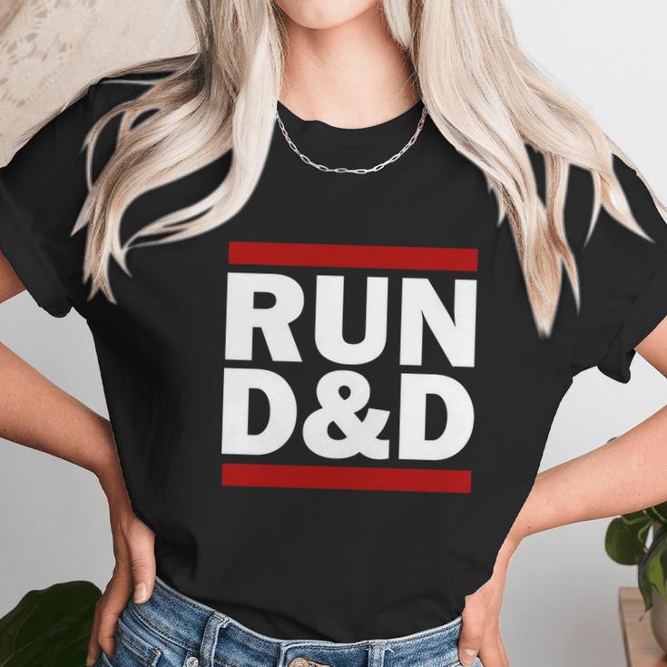 Run Dungeons And Dragons Unisex T-Shirt Gifts for Her