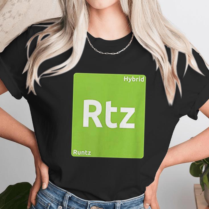 Runtz Hybrid Cannabis Strain Periodic Table Unisex T-Shirt Gifts for Her