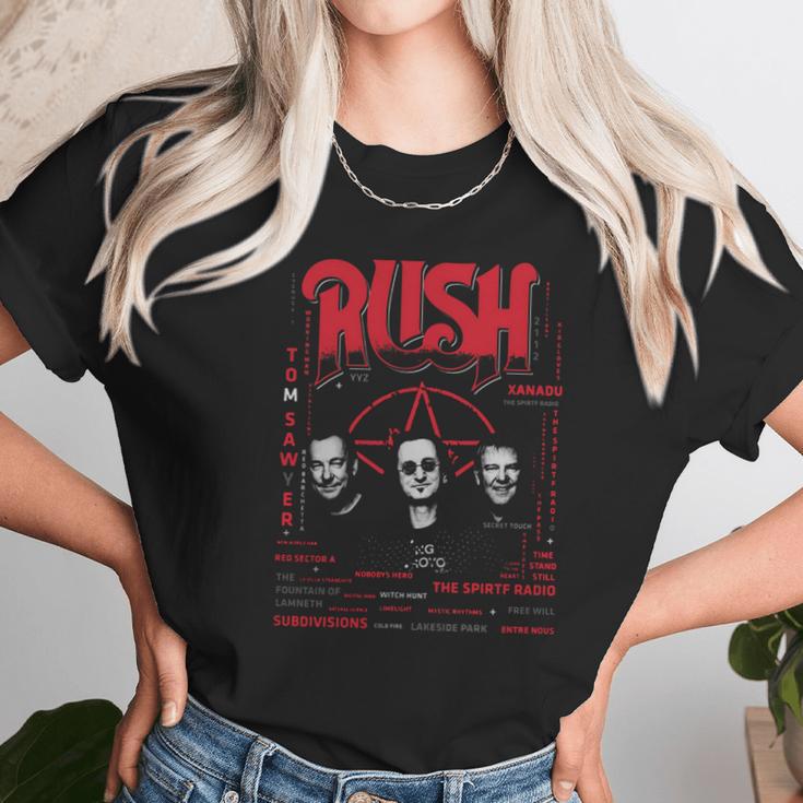 Rush Matrix Unisex T-Shirt Gifts for Her