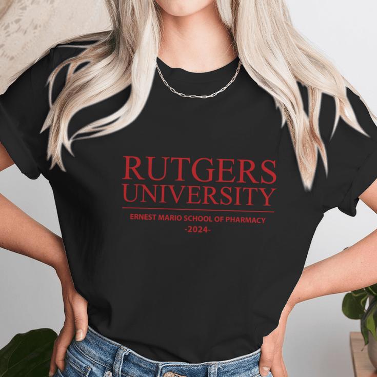 Rutgers Ernest Mario School Of Pharmacy Class Of 2024 Unisex T-Shirt Gifts for Her