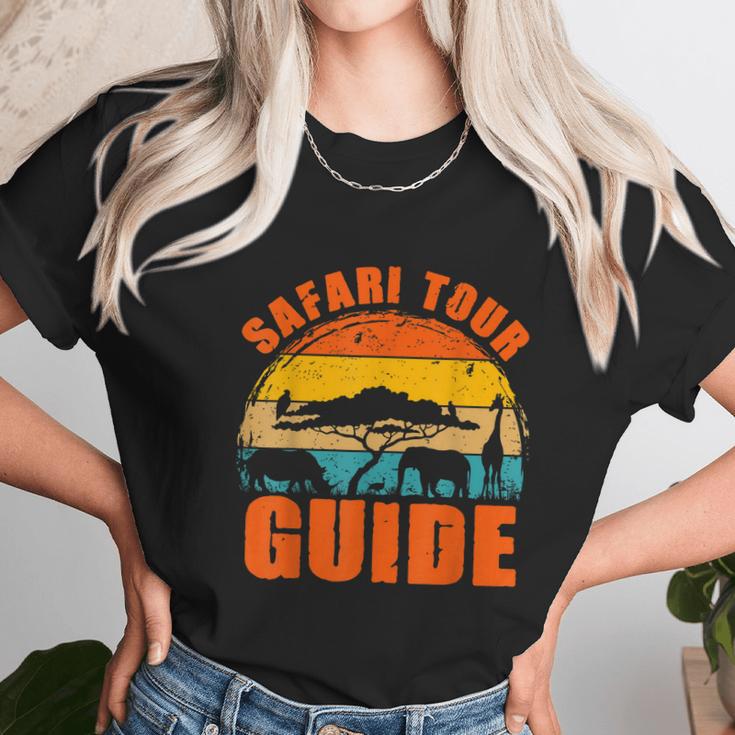 Safari Tour Guide Halloween Costume Animal Gift Unisex T-Shirt Gifts for Her