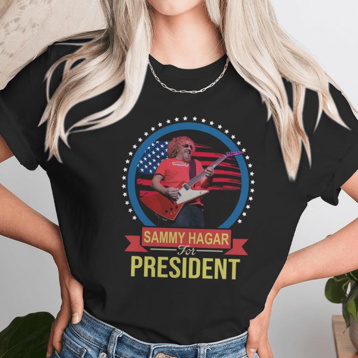 Sammy Hagar For Fresident T-Shirt Unisex T-Shirt Gifts for Her