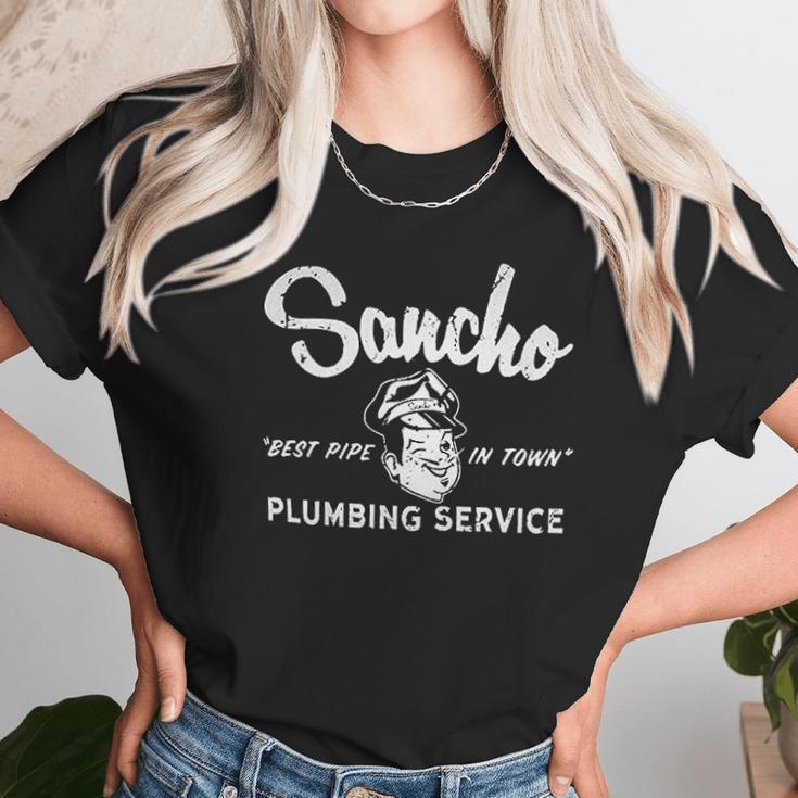 Sancho Best Pipe In Town Unisex T-Shirt Gifts for Her