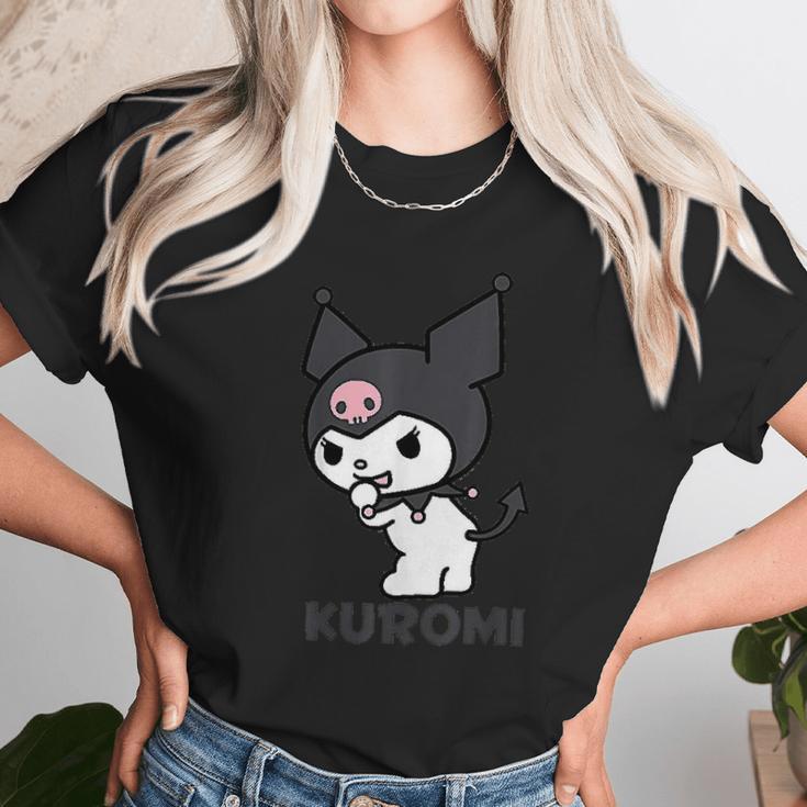 Sanrio Kuromi Backside Logo Unisex T-Shirt Gifts for Her