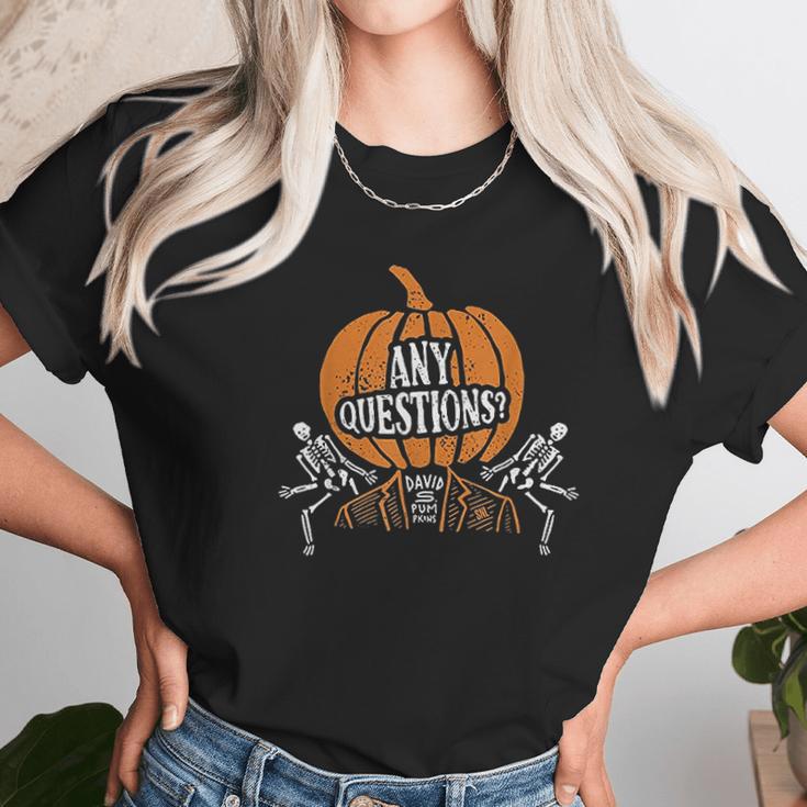 Saturday Night Live David S Pumpkins Halloween Unisex T-Shirt Gifts for Her