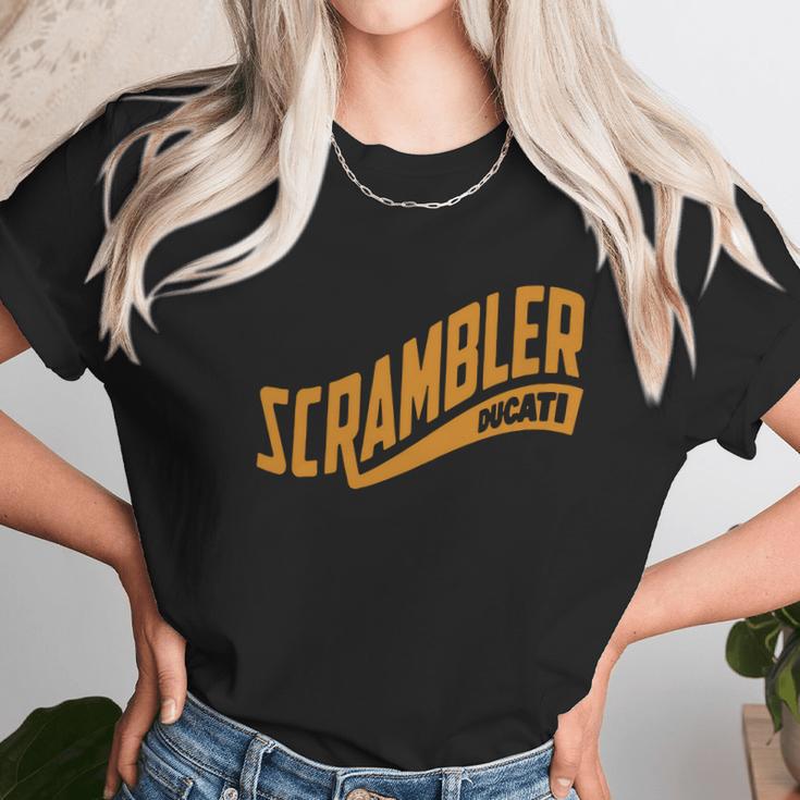 Scrambler Ducati - Mens T-Shirt By American Apparel Unisex T-Shirt Gifts for Her