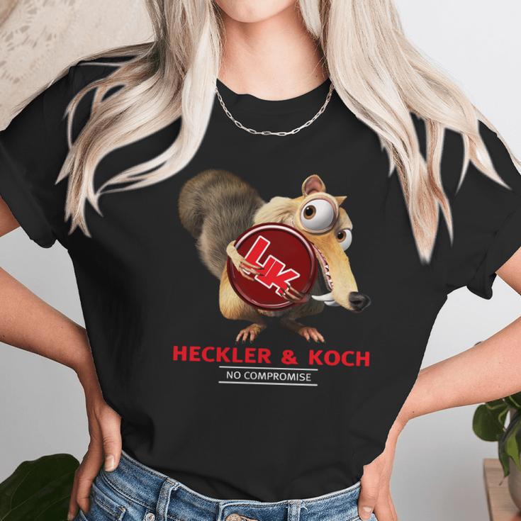 Scrat With Heckler And Koch Unisex T-Shirt Gifts for Her