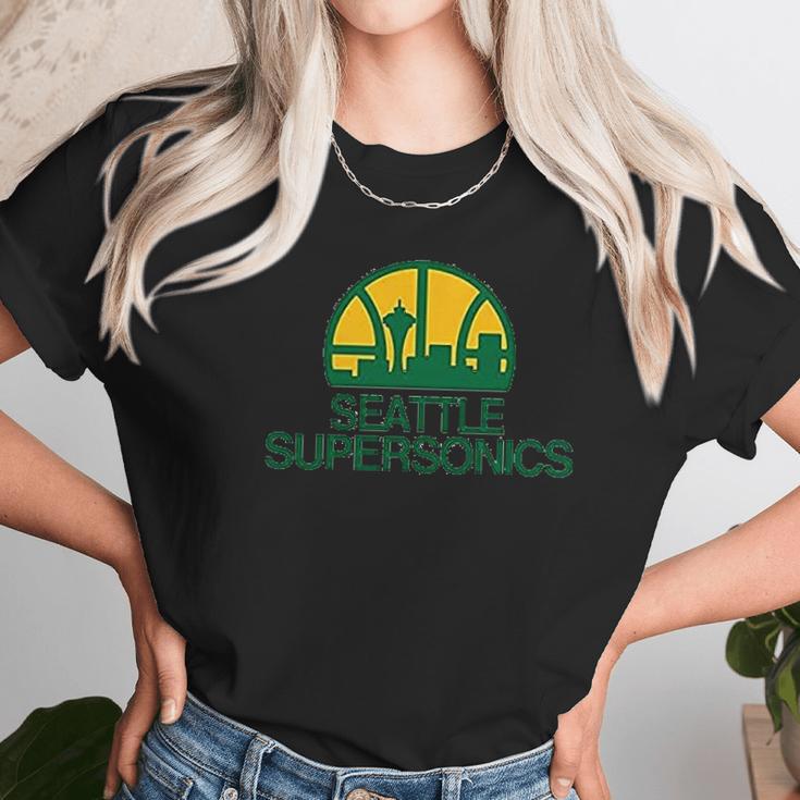 Seattle Supersonics Basketball Unisex T-Shirt Gifts for Her